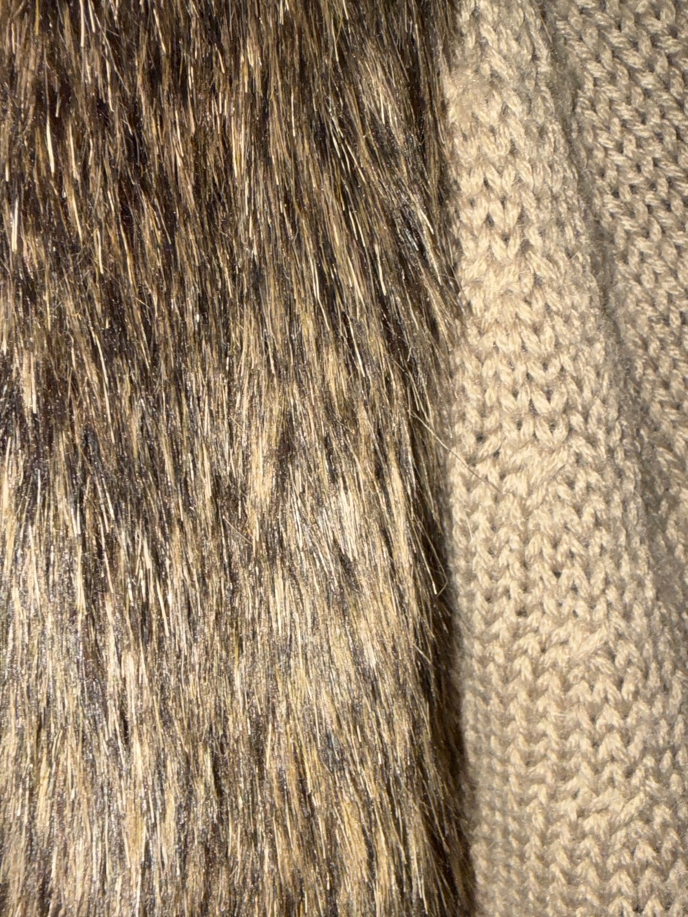 Coldwater Creek Beige Knit Sweater